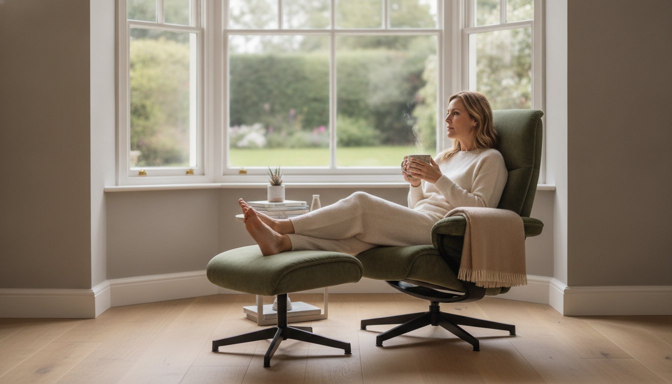 The Art of Relaxation: Choosing the Perfect Fabric Recliner Chair with Footstool