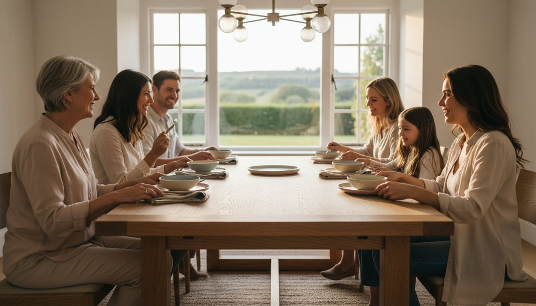 The Art of the Table: A Definitive Guide to Solid Oak Dining Sets