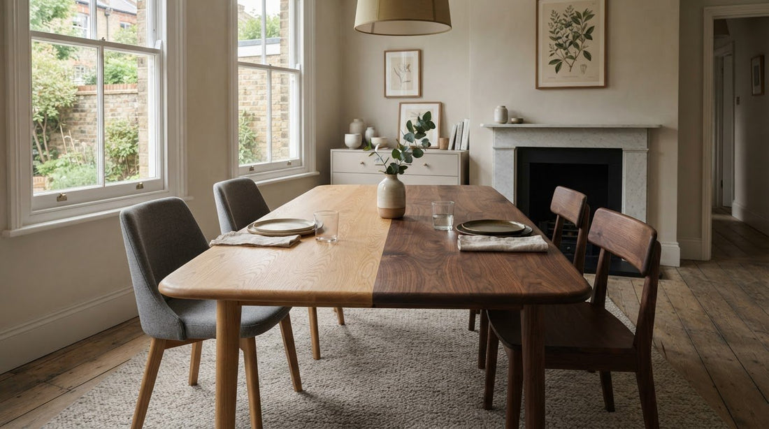 Oak vs walnut furniture: which wood suits your home