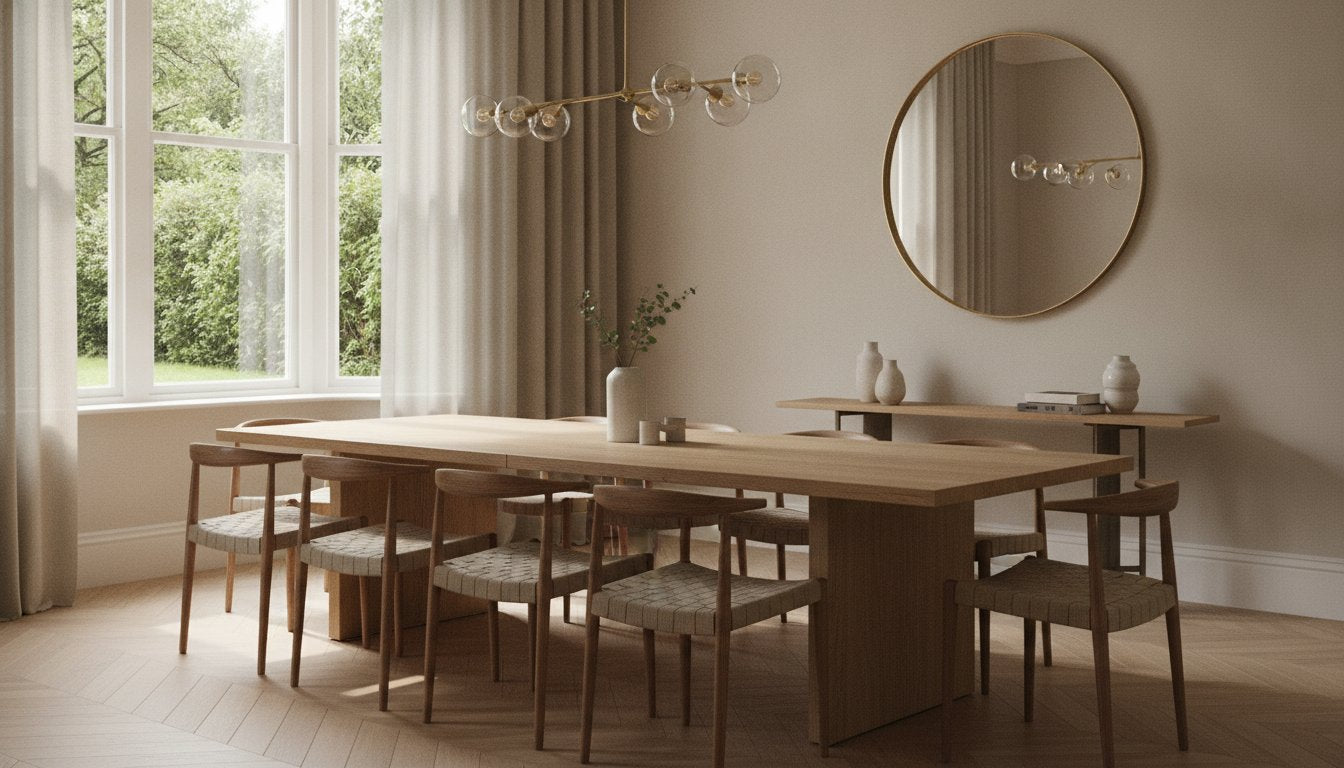 Round vs Rectangular Dining Table: A Guide to Finding Your Home’s Perfect Centrepiece