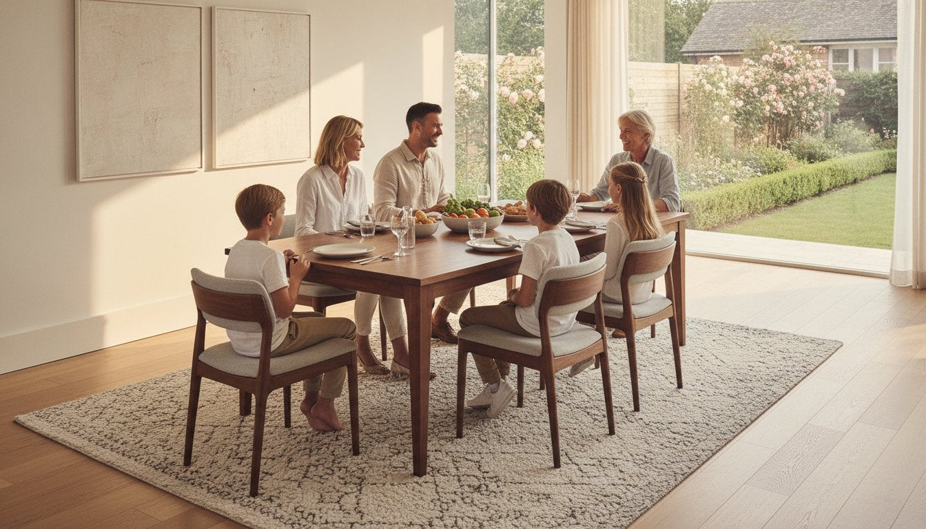 The Definitive Guide to 6 Seater Dining Table Dimensions: Crafting Your Perfect Social Hub