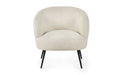 GIG001 Boucle Accent Chair - Ivory