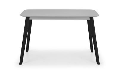 Rectangular Dining Table - Grey/Black