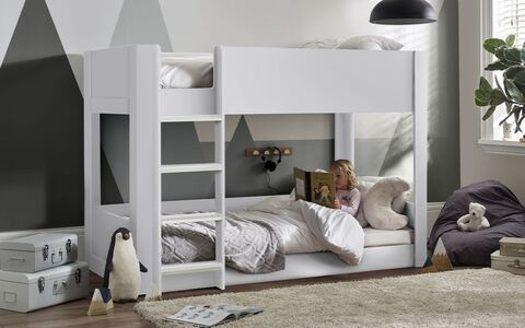 SOL101 Bunk Bed - All White