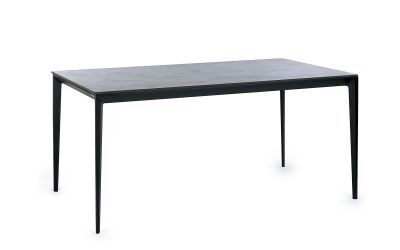 MIA106 Rectangular Stone Top Dining Table - Slate Grey