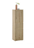 AUS005 2 Door & 1 Drawer Narrow Bathroom Cabinet