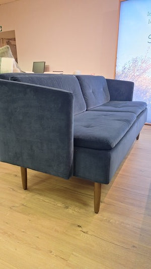 Lime 3 Seater Dining Sofa - Begonia