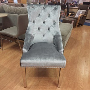 Knockerback Dining Chair - Pewter