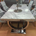 Dining Table - Chrome 200cm