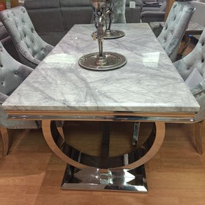 Dining Table - Chrome 200cm