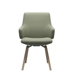 1842738 Large Low Back Dining Chair With Arms - D200