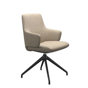Large Low Back Dining Chair With Arms - D350