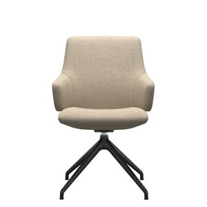 1842744 Large Low Back Dining Chair With Arms - D350