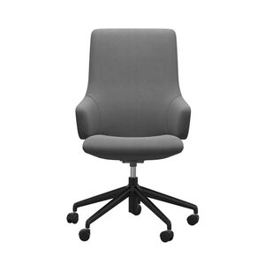 Large High Back Dining Chair With Arms - Home Office