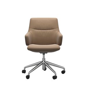 1858769 Large Low Back Dining Chair With Arms - Home Office