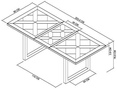 4-6 Dining Table
