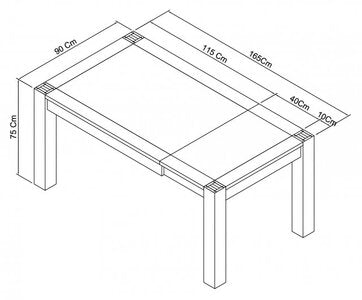 Small End Extension Table