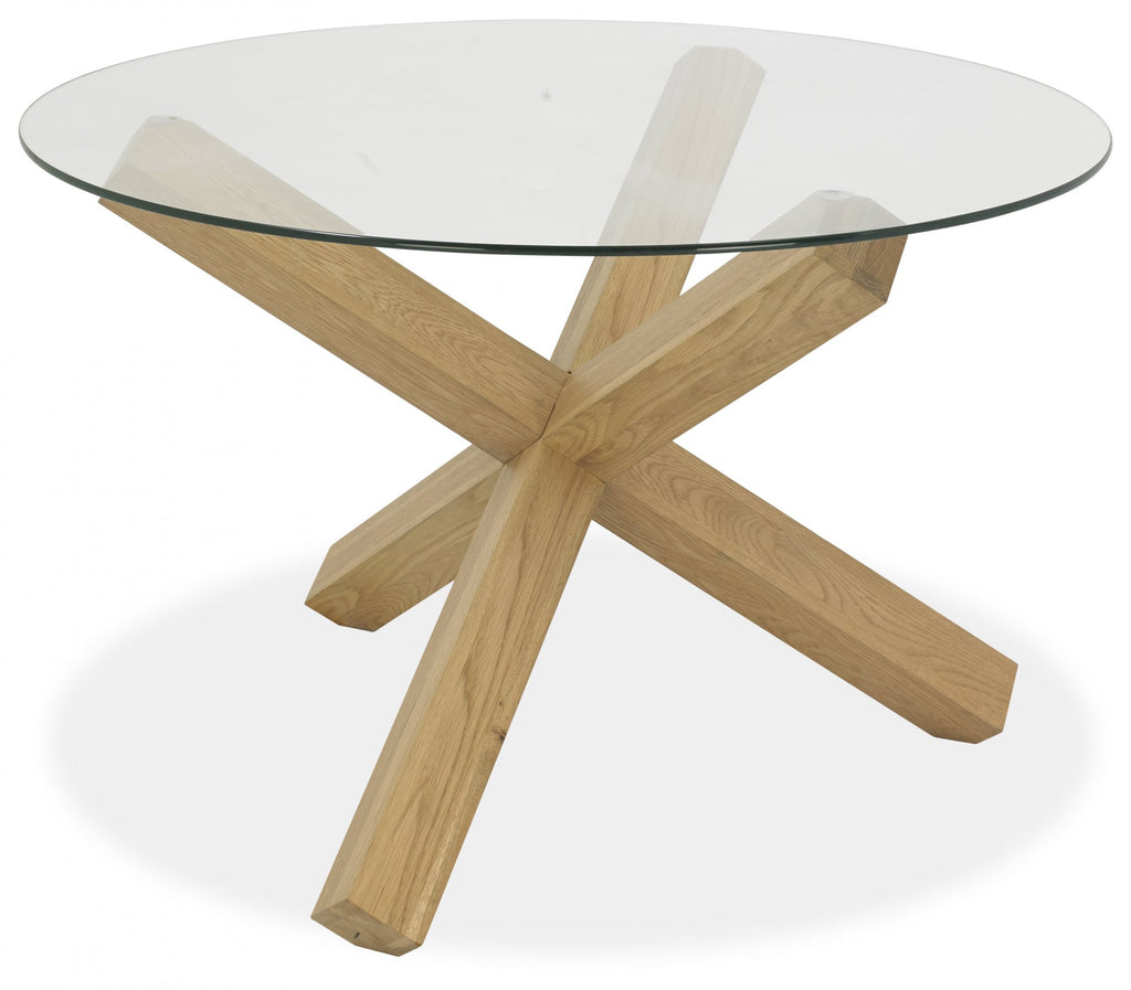 2623-9 Circular Glass Table