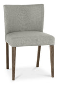 2690-09U-PG Low Back Uph Chair - Pebble Fabric (Pair)