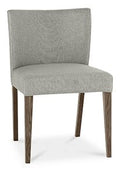 2690-09U-PG Low Back Uph Chair - Pebble Fabric (Pair)