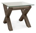 2693-04 Glass Lamp Table