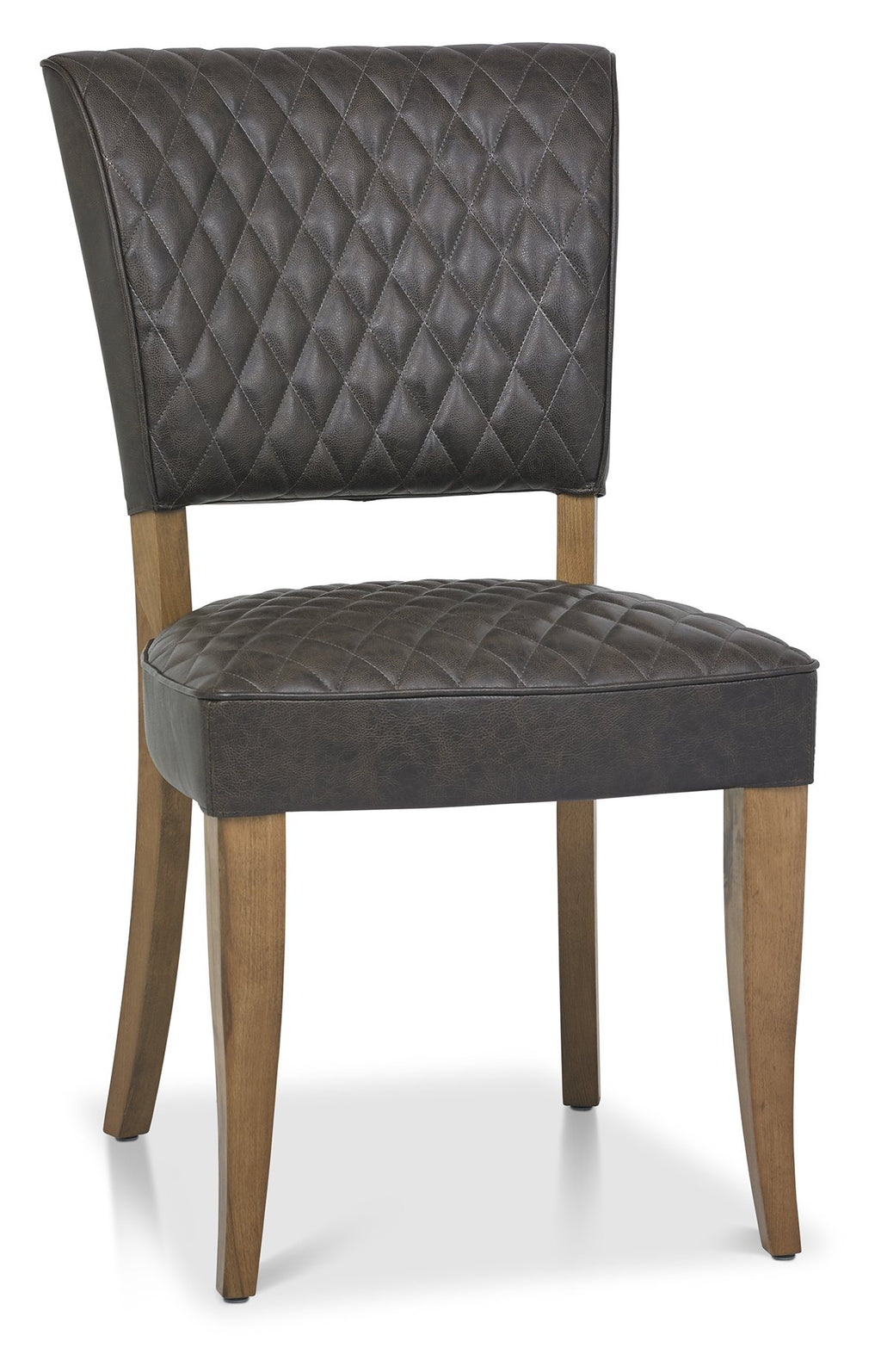2741-09U-OWV Uph Chair With Diamond Stitched Back & Seat - Old West Vintage (Pair)
