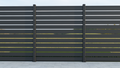 Aluminium 180cm Fence Panel Kit Inc. x2 Posts & Fixings FT