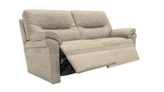 2 Seater Electric Recliner DBL with USB with HEATED SEATS