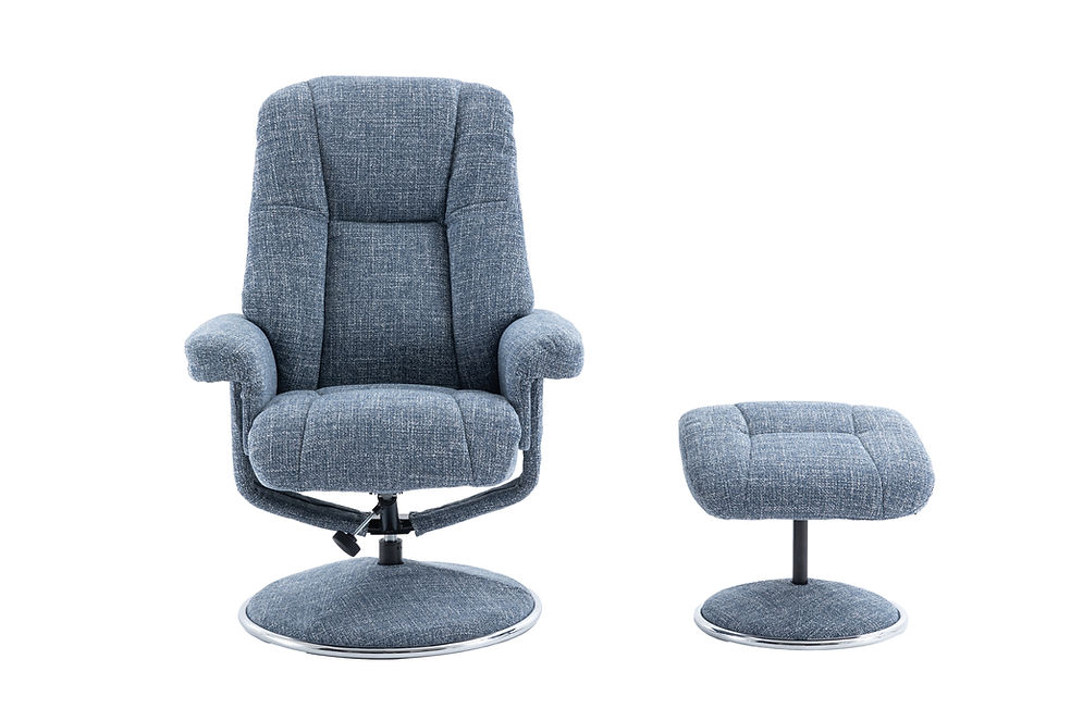 Swivel Recliner - Fabric