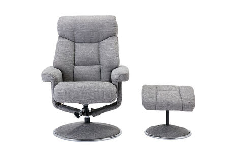 Swivel Recliner - Fabric