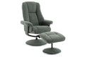 Swivel Recliner - Fabric