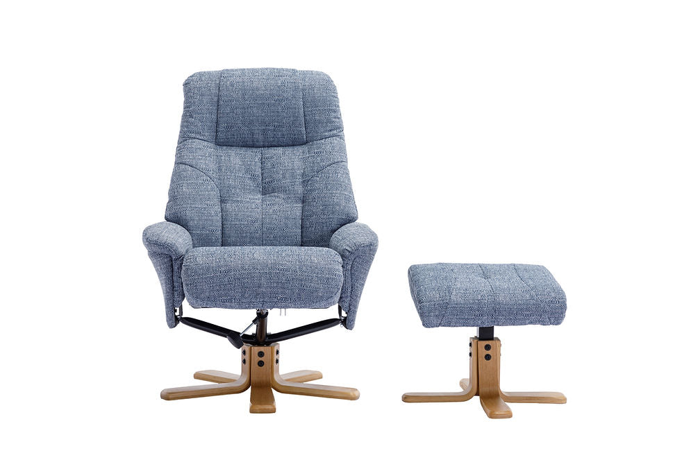 Swivel Recliner - Fabric