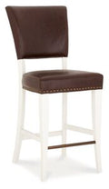 3003-09BSUB-RE Bar Stool - Rustic Espresso Faux Leather (Pair)