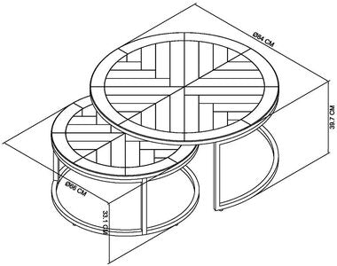 Coffee Nest Of Tables