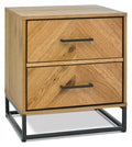 3033-72 2 Drawer Nightstand