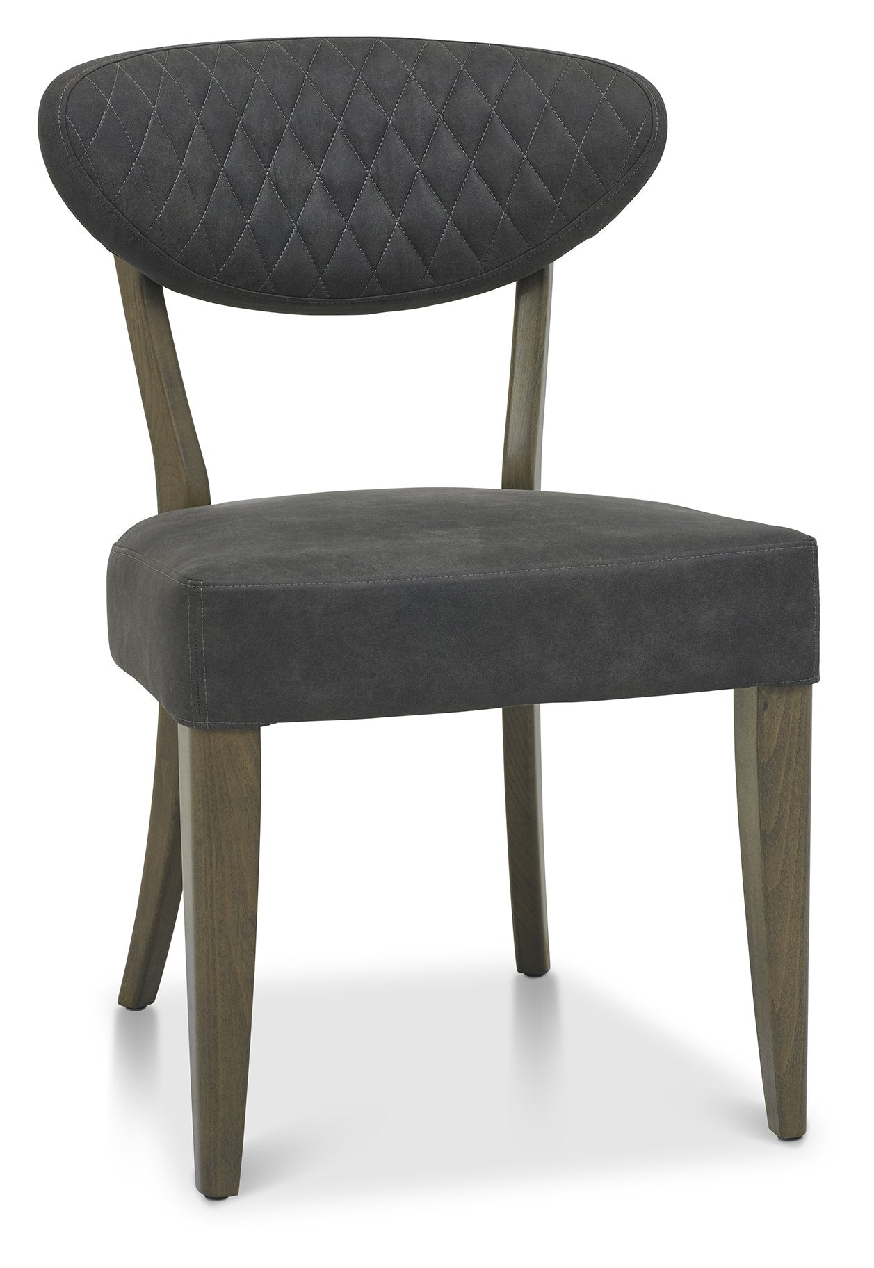 4015-09U-DGY Upholstered Chair - Dark Fabric (Pair)
