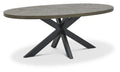 4015-4 6 Seater Dining Table