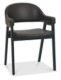 Upholstered Arm Chair - Old West Vintage Bonded Leather