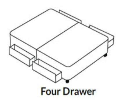 090cm / 4 Drawer