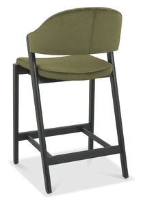 Upholstered Bar Stool - Cedar Velvet (Single)