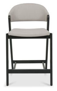 Upholstered Bar Stool - Bonded Leather (Single)
