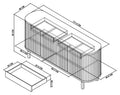 Wide Sideboard