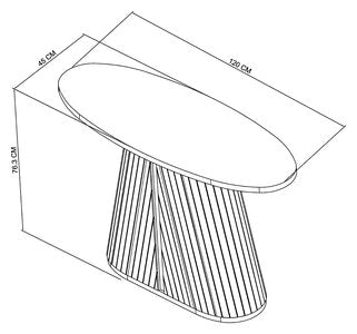4 Seater Fixed Dining Table