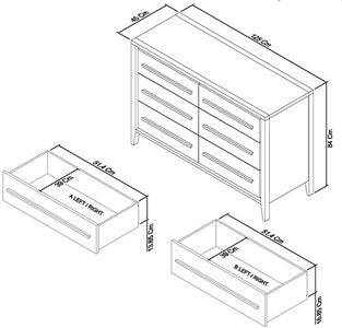 6 Drawer Chest