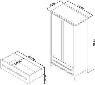 Double Wardrobe