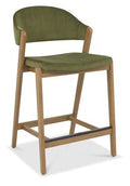6049-09BSU-VCE Upholstered Bar Stool - Cedar Velvet (Single)