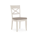 6290-09X X Back Chair - Bonded Leather (Pair)