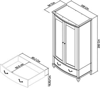 Double Wardrobe