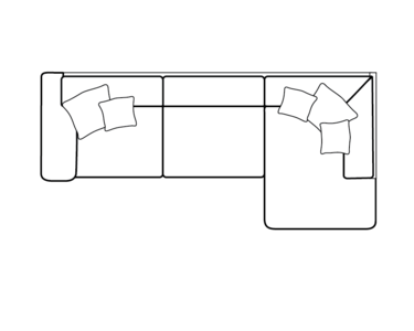 Large Chaise Right