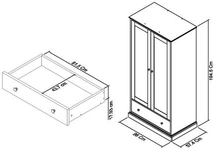 Double Wardrobe